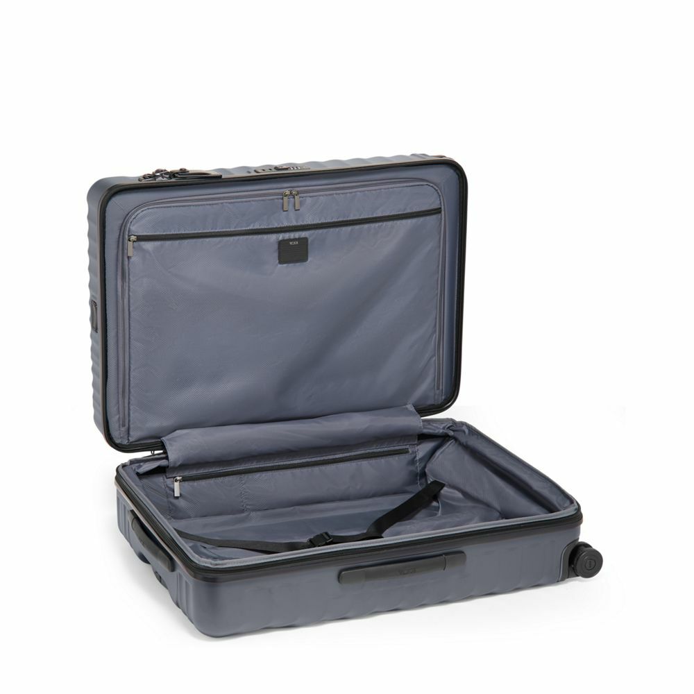19 Degree Extended Trip Expandable 4 Wheels Packing Case Grey Texture