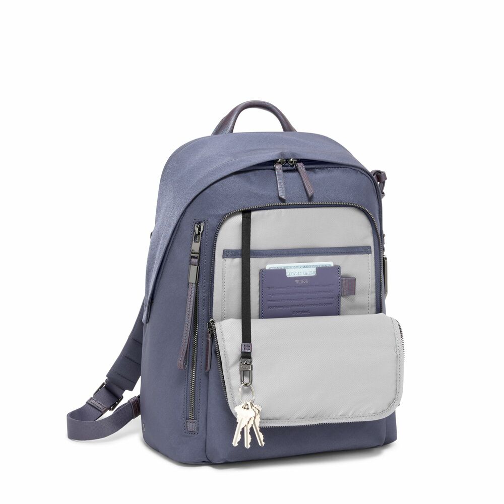 Voyageur Halsey Backpack Blue Shimmer