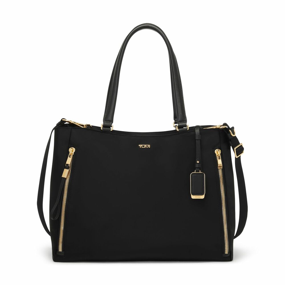 Voyageur Valetta Large Tote Black/Gold