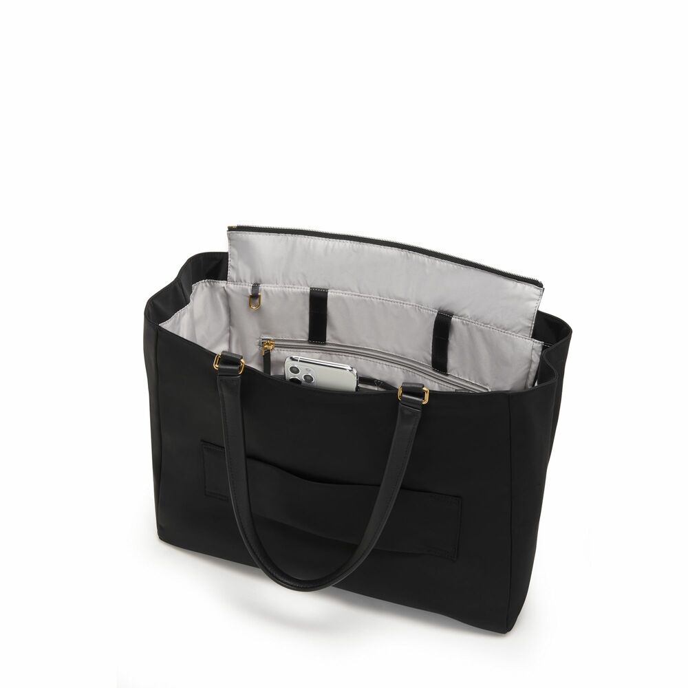 Voyageur Valetta Large Tote Black/Gold