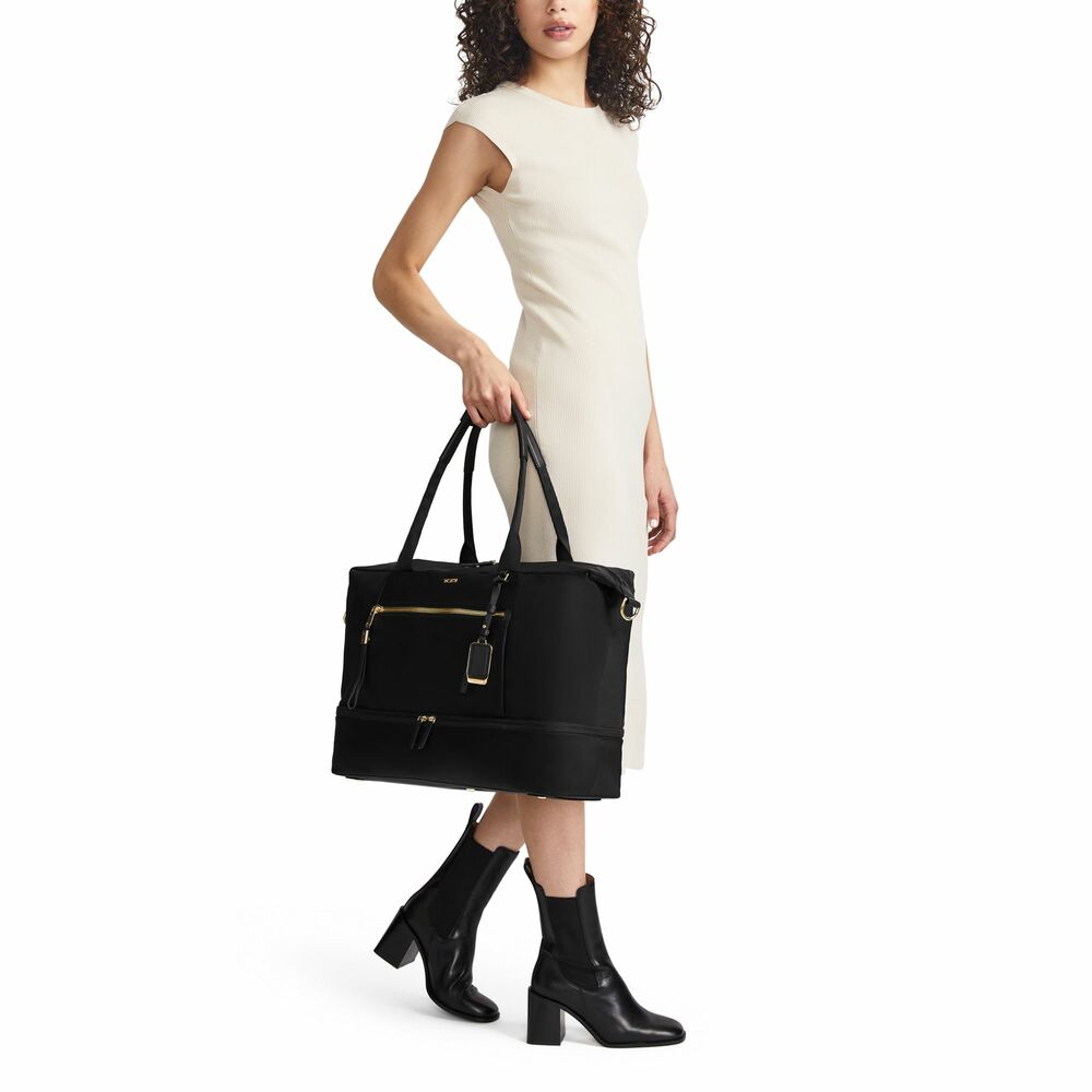 Voyageur Contine Weekender Black/Gold