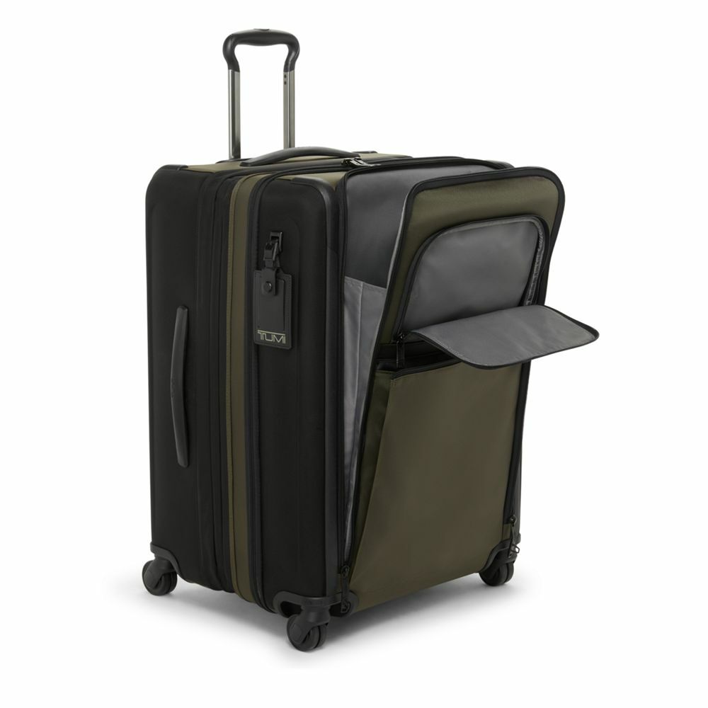 Tumi Alpha Short Expandable 4 Wheels Packing Case Olive Night