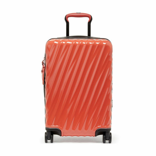 19 Degree International Expandable 4 Wheels Carry On Coral