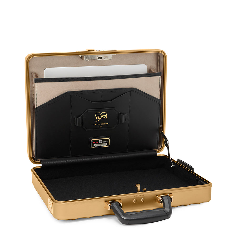 19 Degree Aluminum Briefcase Bullion Gold