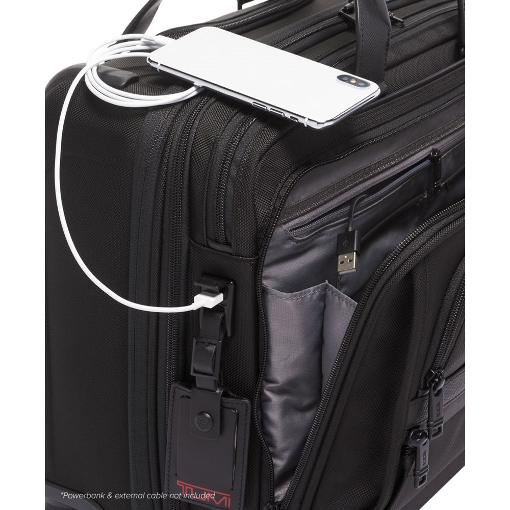 Deluxe 4 Wheeled Laptop Case Brief