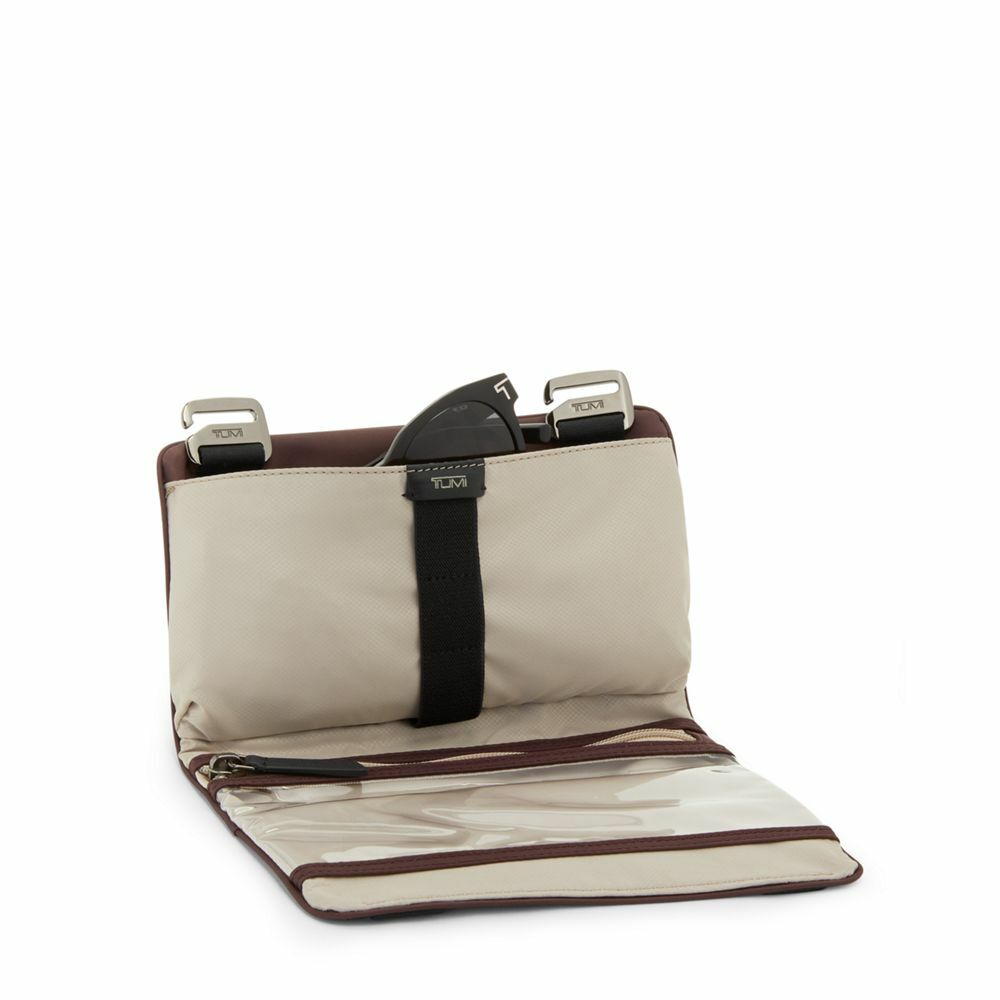 Voyageur Small Organizer Deep Plum