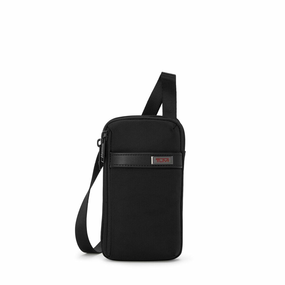 TUMI Alpha Small Crossbody Pouch Black