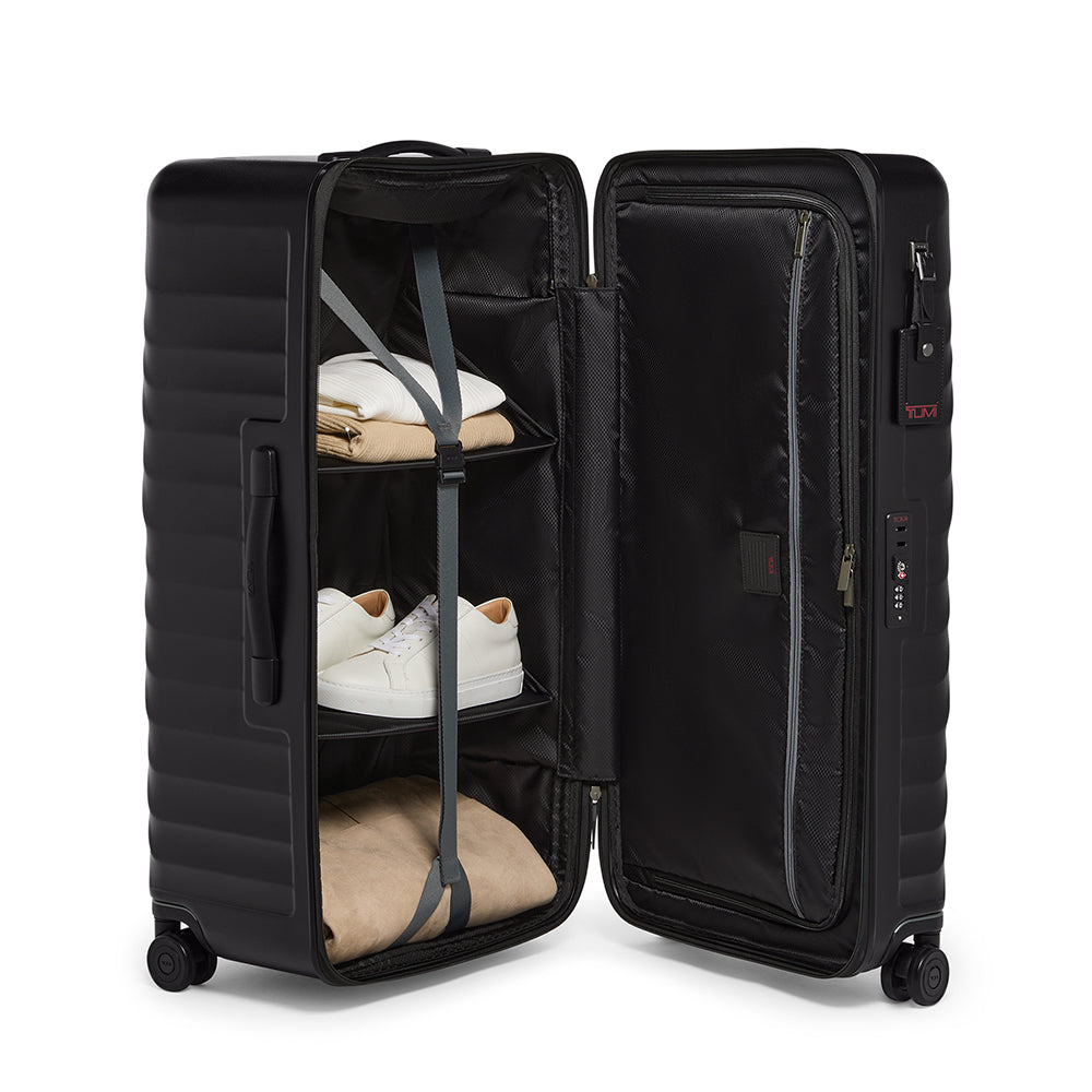 19 Degree Large Rolling Trunk Black Texture