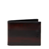 Nassau Slg Double Billfold Burnished Wine Ombre