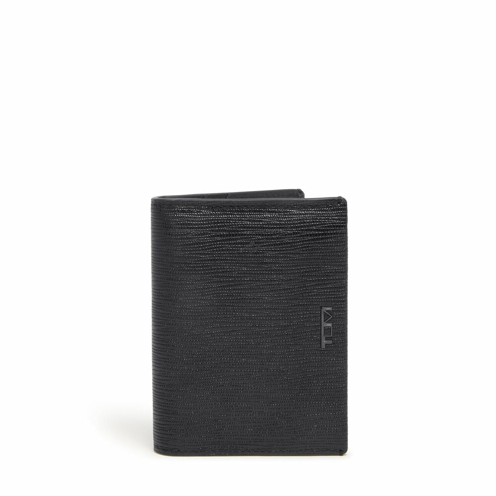 Nassau SLG L-Fold Black Embossed