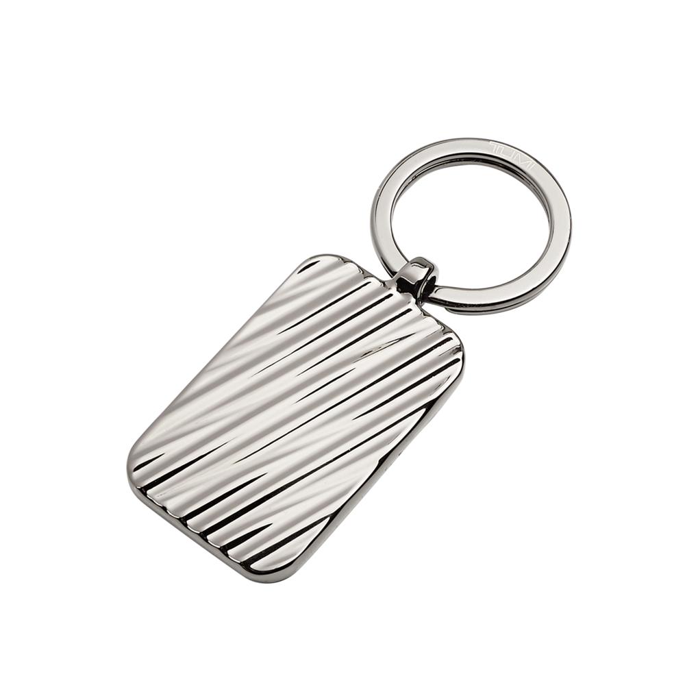 Embossed Patch Key Fob Piel