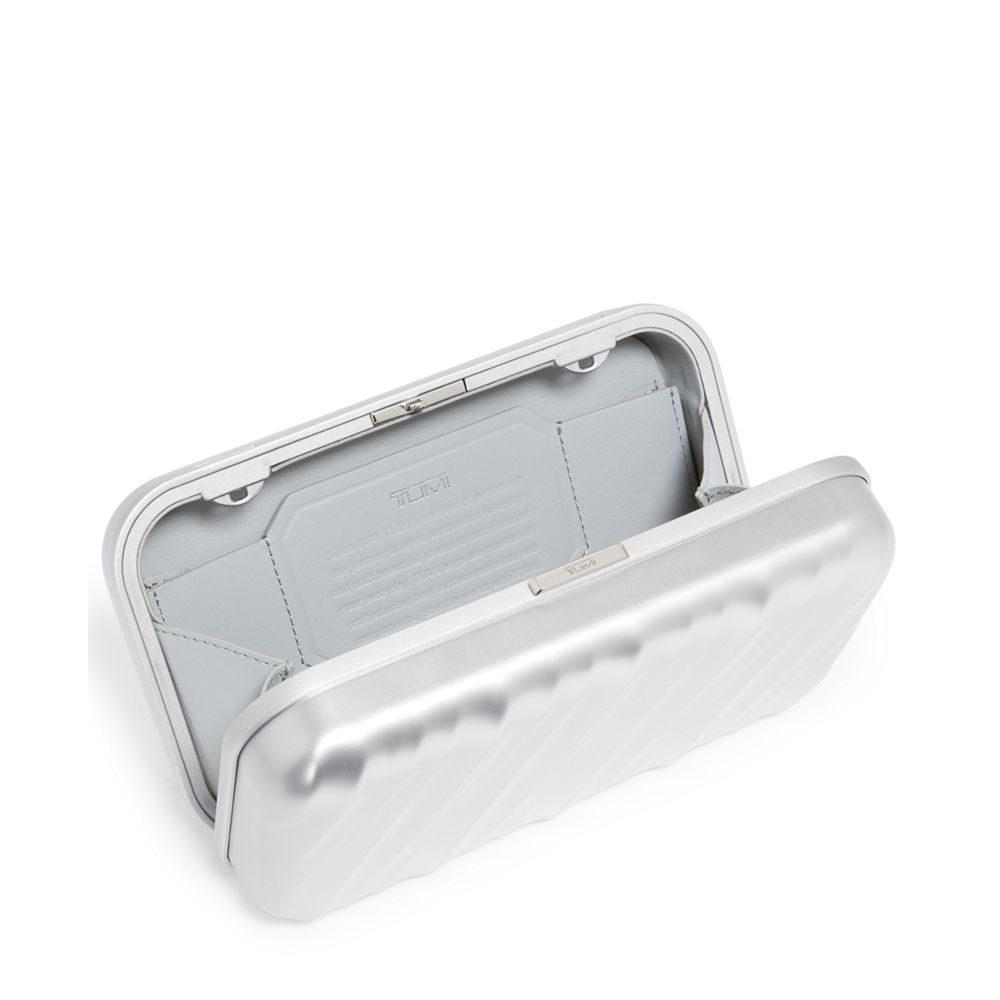 19 Degree Aluminum Minaudiere Silver