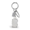 Key Fobs 19 Degree Luggage Key Holder and Charm Silver
