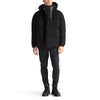 Outerwear Mens Asymmetrical Heavyweight Puffer L Black