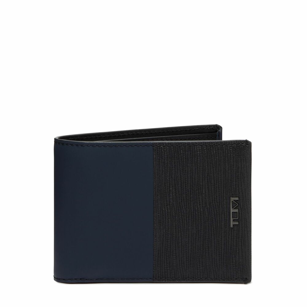 Nassau SLG Double Billfold Navy/Black