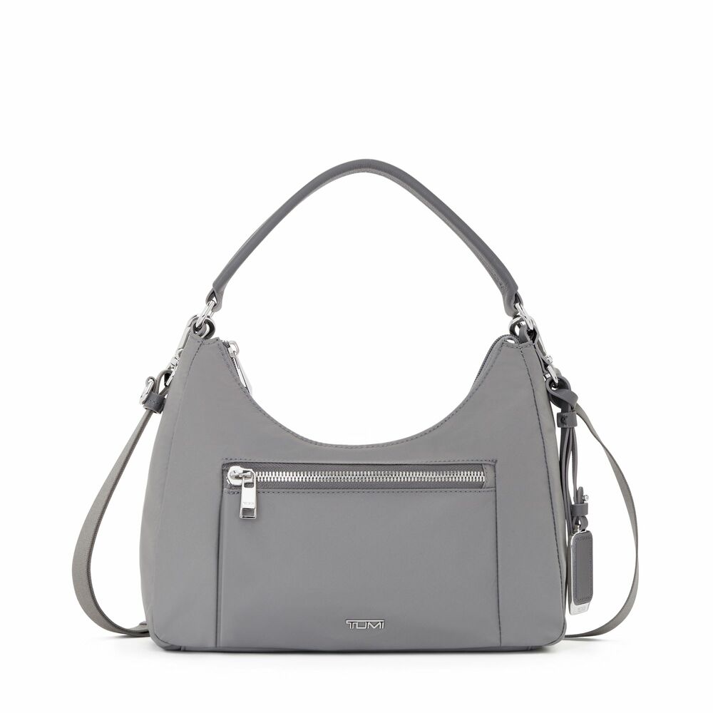 Voyageur Adelaide Hobo Crossbody Fog