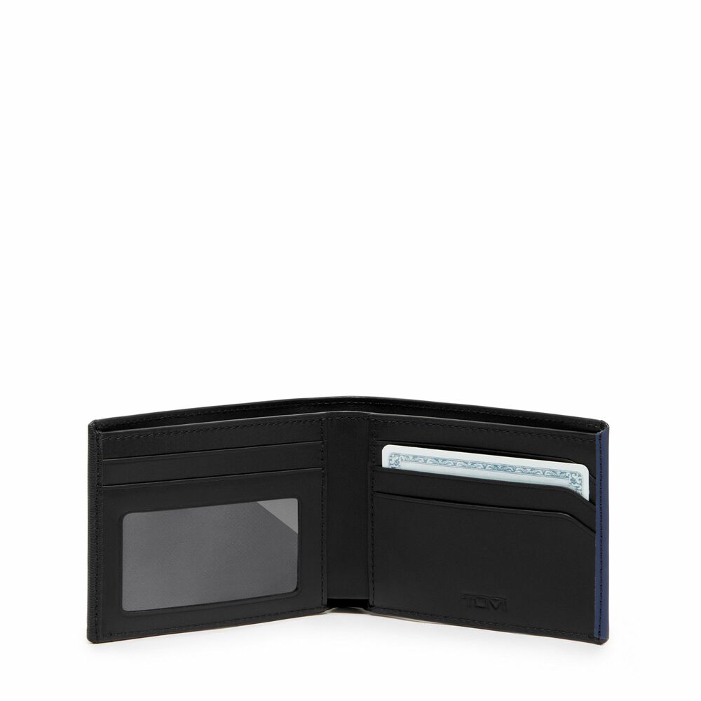 Nassau SLG Double Billfold Navy/Black