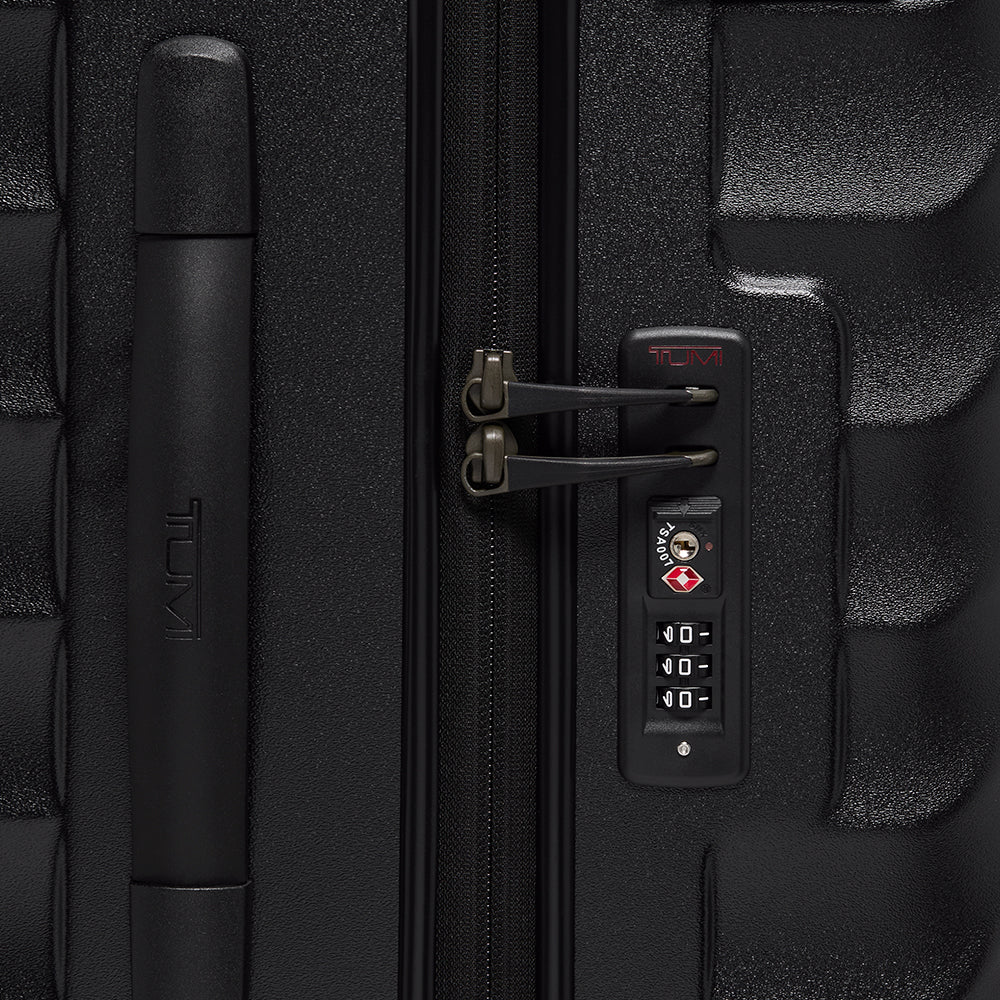 19 Degree Large Rolling Trunk Black Texture