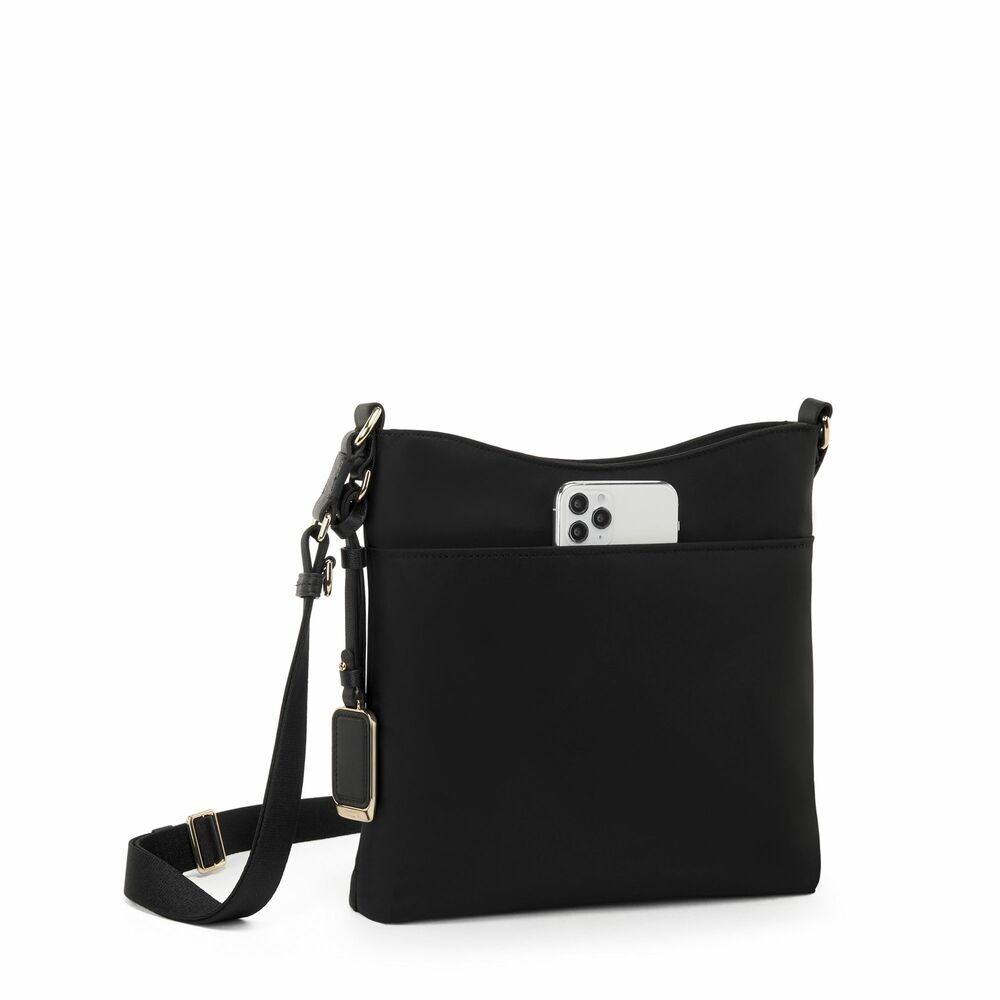 Voyageur Tyler Crossbody Black/Gold