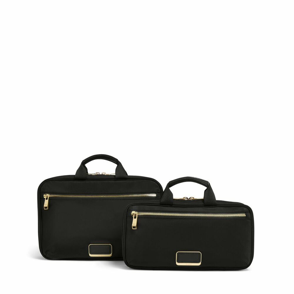 Voyageur Small Madeline Cosmetic Black/Gold
