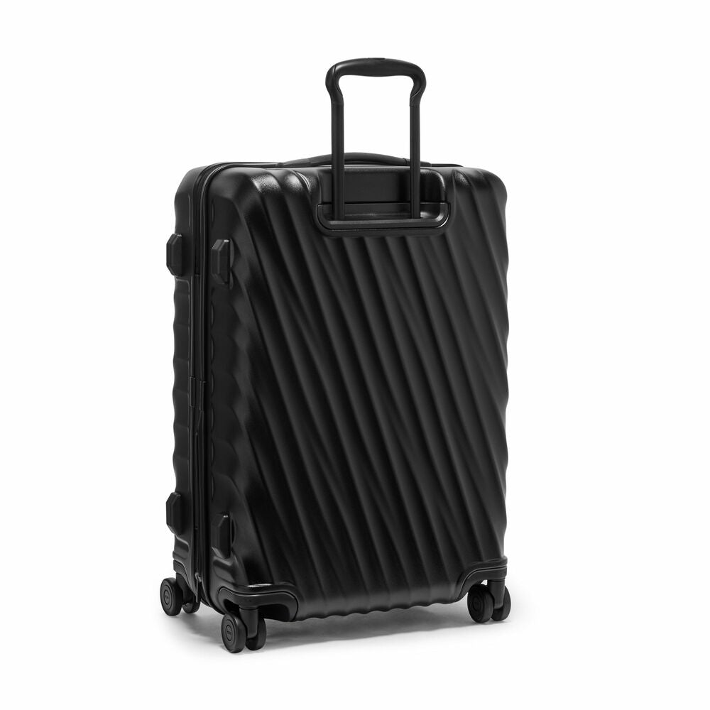 19 Degree Short Trip Expandable 4 Wheeled Packing Case Black Texture