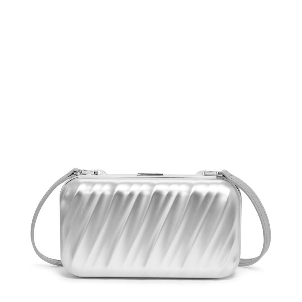 19 Degree Aluminum Minaudiere Silver