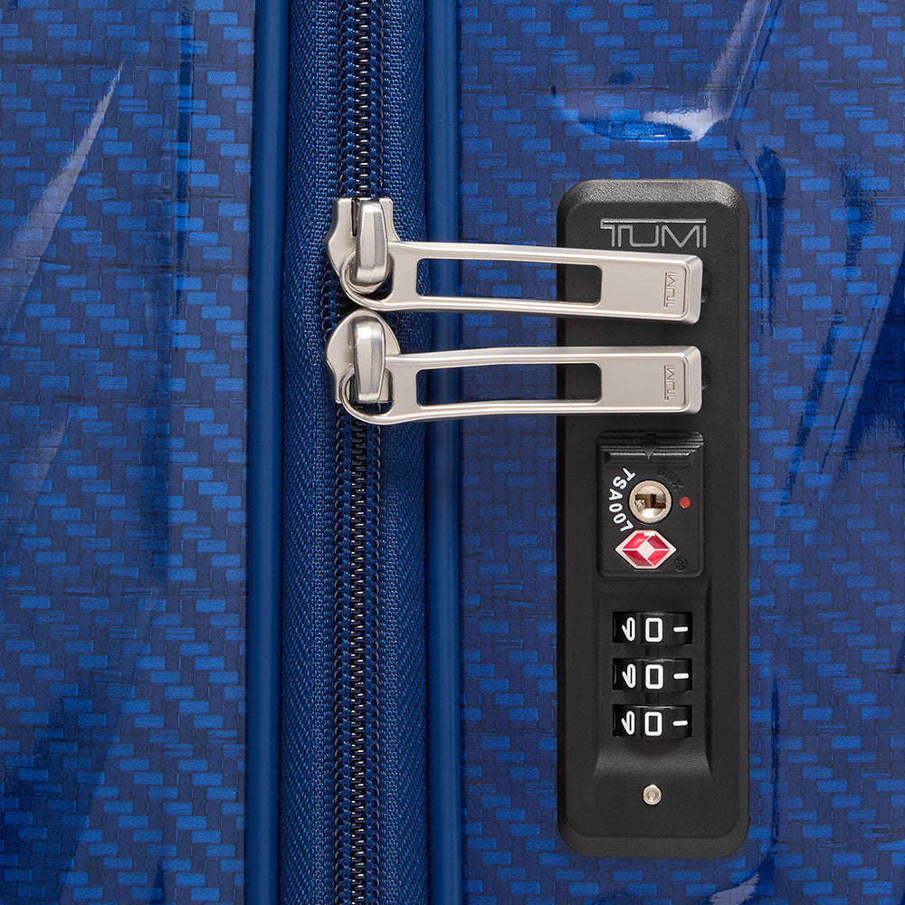 19 Degree Lite International 4 Wheeled Carry On Cobalt