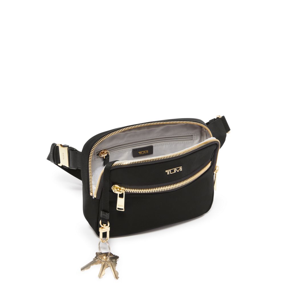 Voyageur Sedona Crossbody/Sling Black/Gold