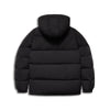 Outerwear Mens Asymmetrical Heavyweight Puffer L Black