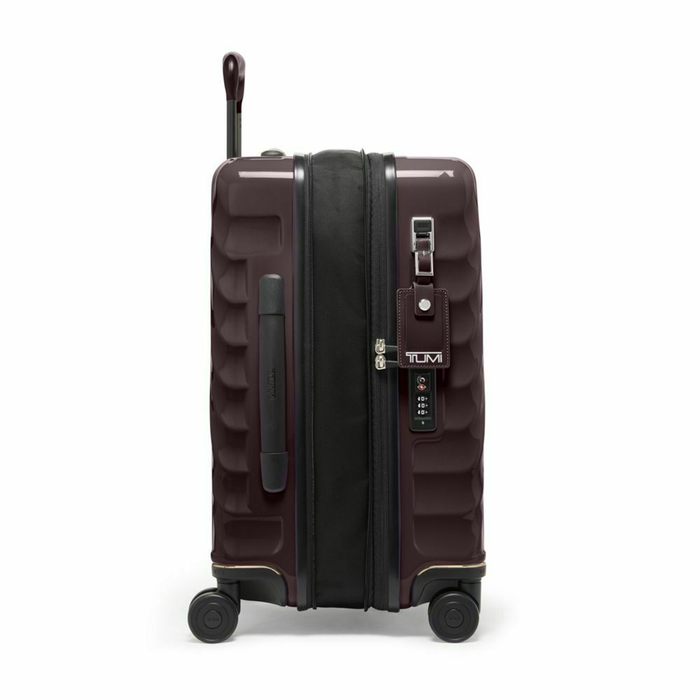 19 Degree International Expandable 4 Wheels Carry-On Deep Plum