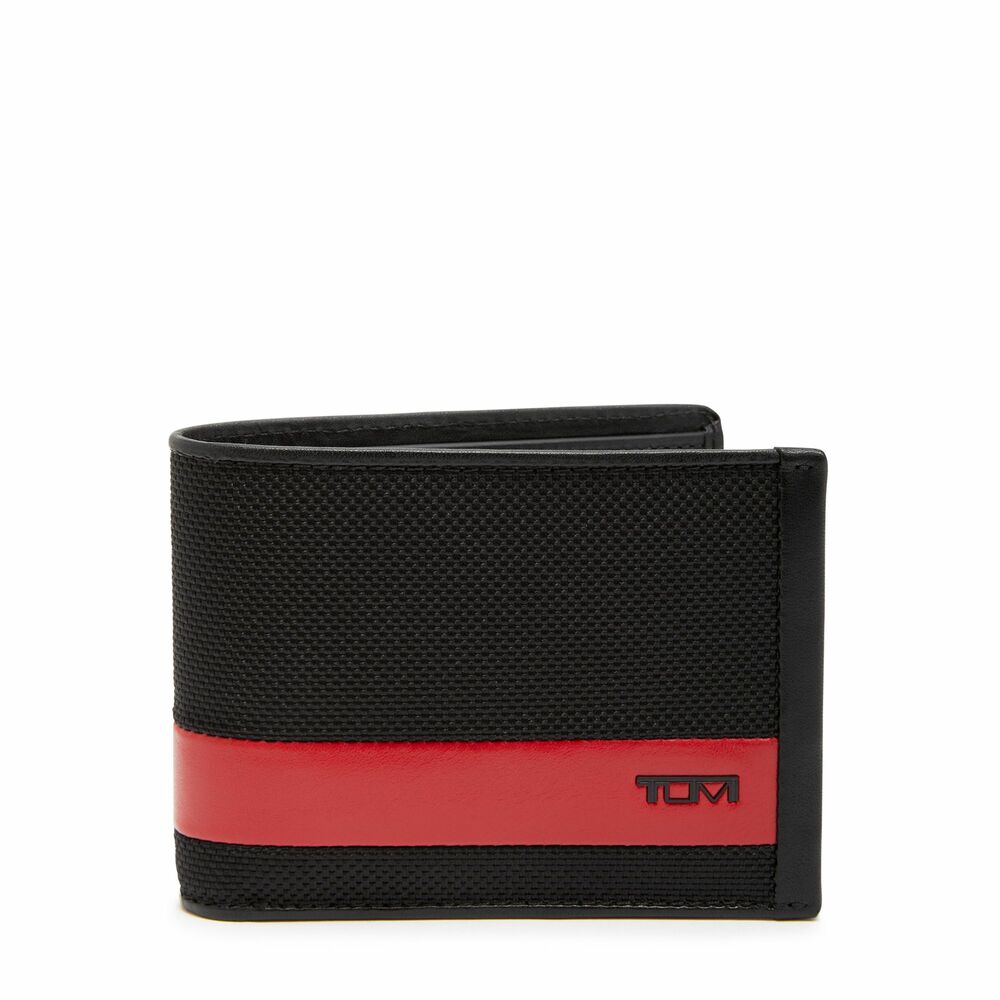 Alpha SLG Double Billfold Black/Red