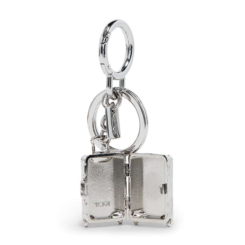 Key Fobs 19 Degree Luggage Key Holder and Charm Silver