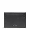 Nassau SLG Money Clip Card Case Black Smooth