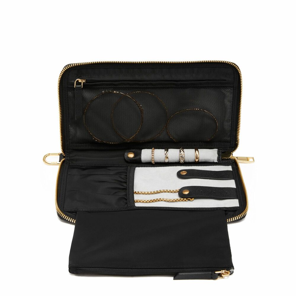 Voyageur Vevay Jewelry Portfolio Black/Gold