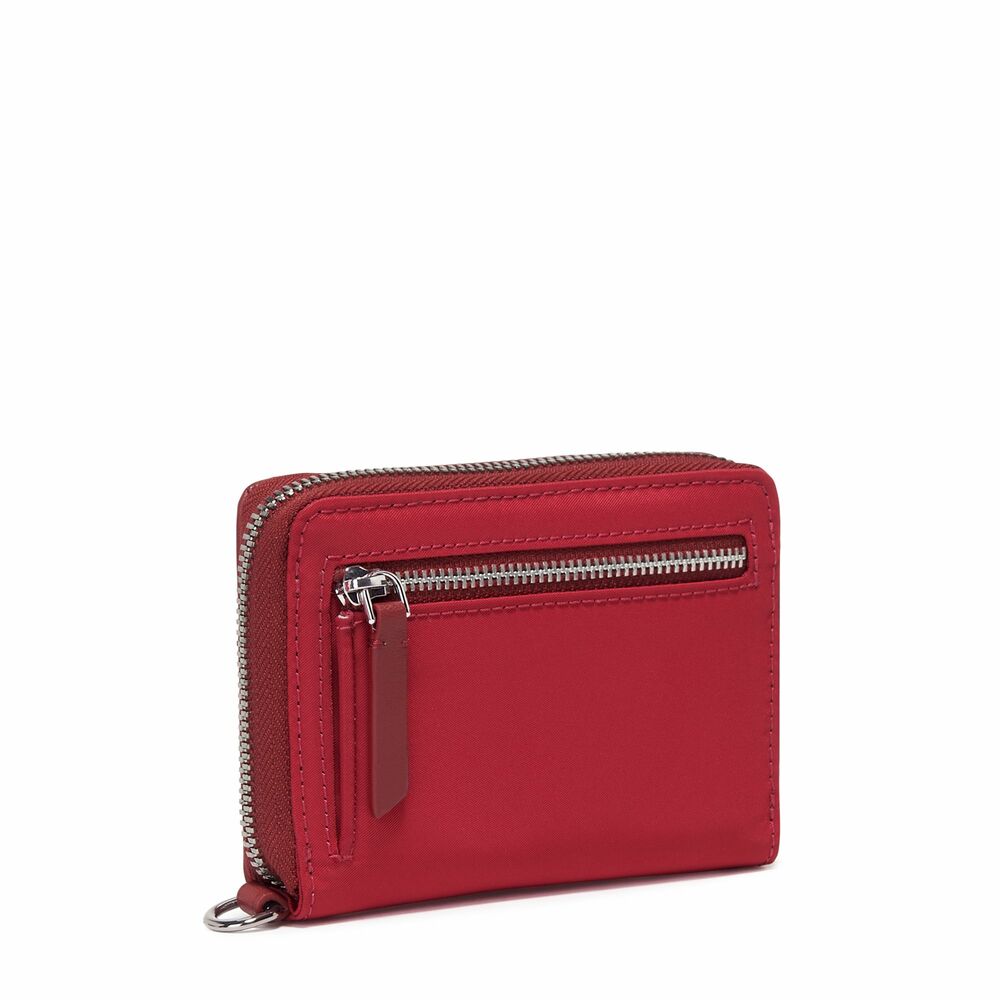 Voyageur SLG Tri-Fold Zip-Around Desert Red