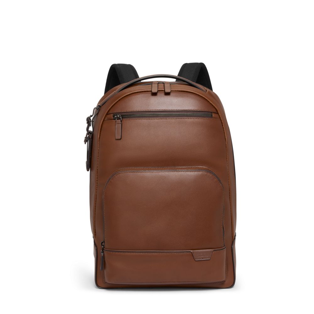 Tumi Harrison Warren Backpack Cognac