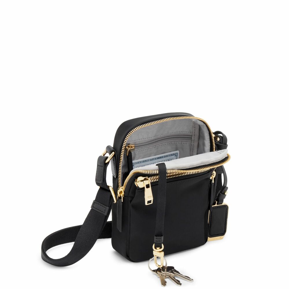 Voyageur Persia Crossbody Black/Gold