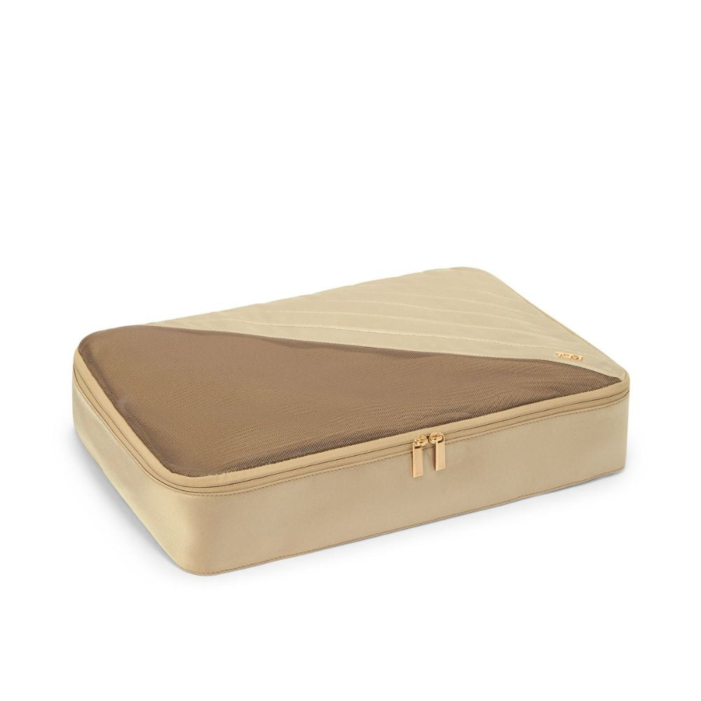 Tumi Travel Access. Packing Cube Large Gold