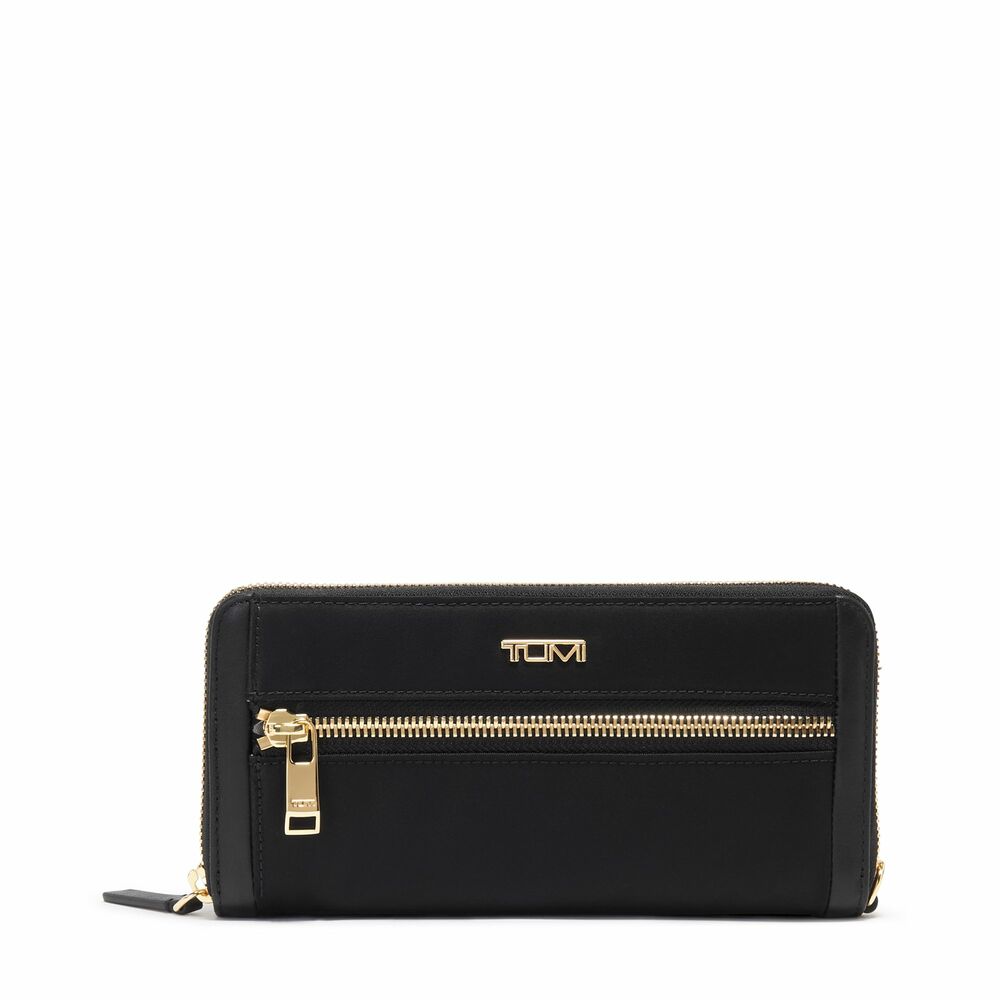 Voyageur SLG Zip-Around Continental Black/Gold