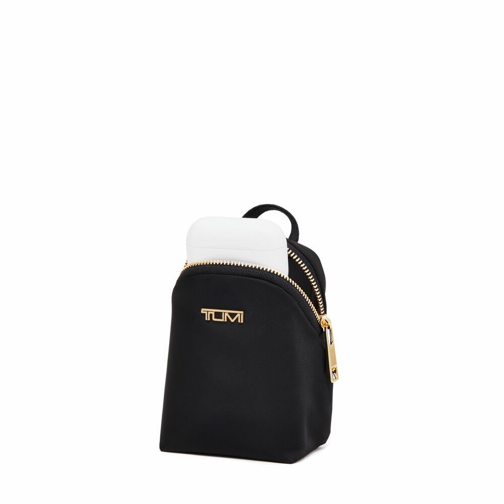 Voyageur Charm Pouch Black/Gold