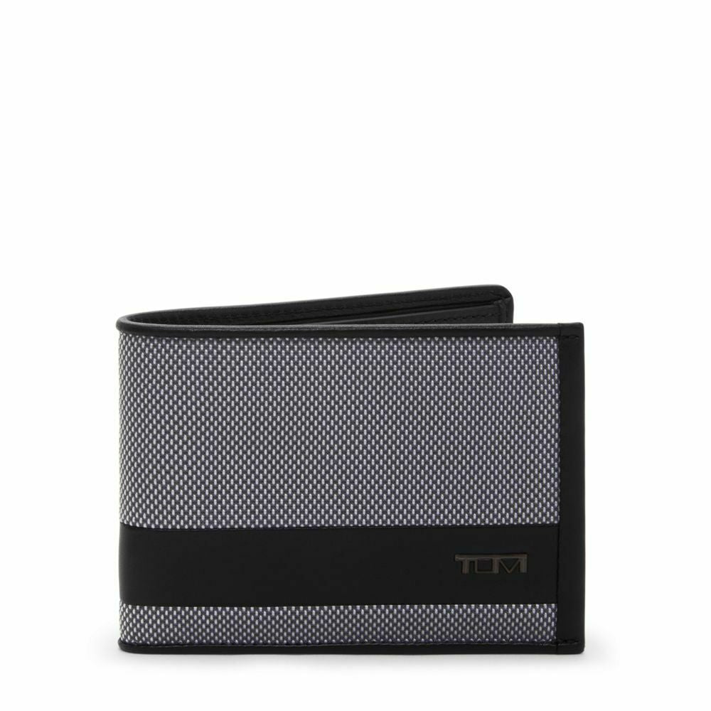 Alpha SLG Double Billfold Meteor Grey