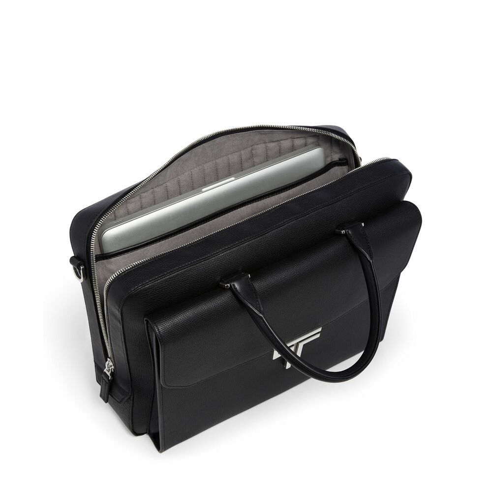 Turin Vincenzo Top Zip Brief Black
