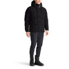 Outerwear Mens Asymmetrical Heavyweight Puffer L Black