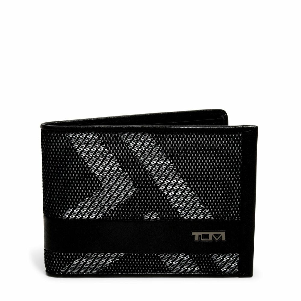 Alpha SLG Double Billfold Reflective Tumi Jacquard