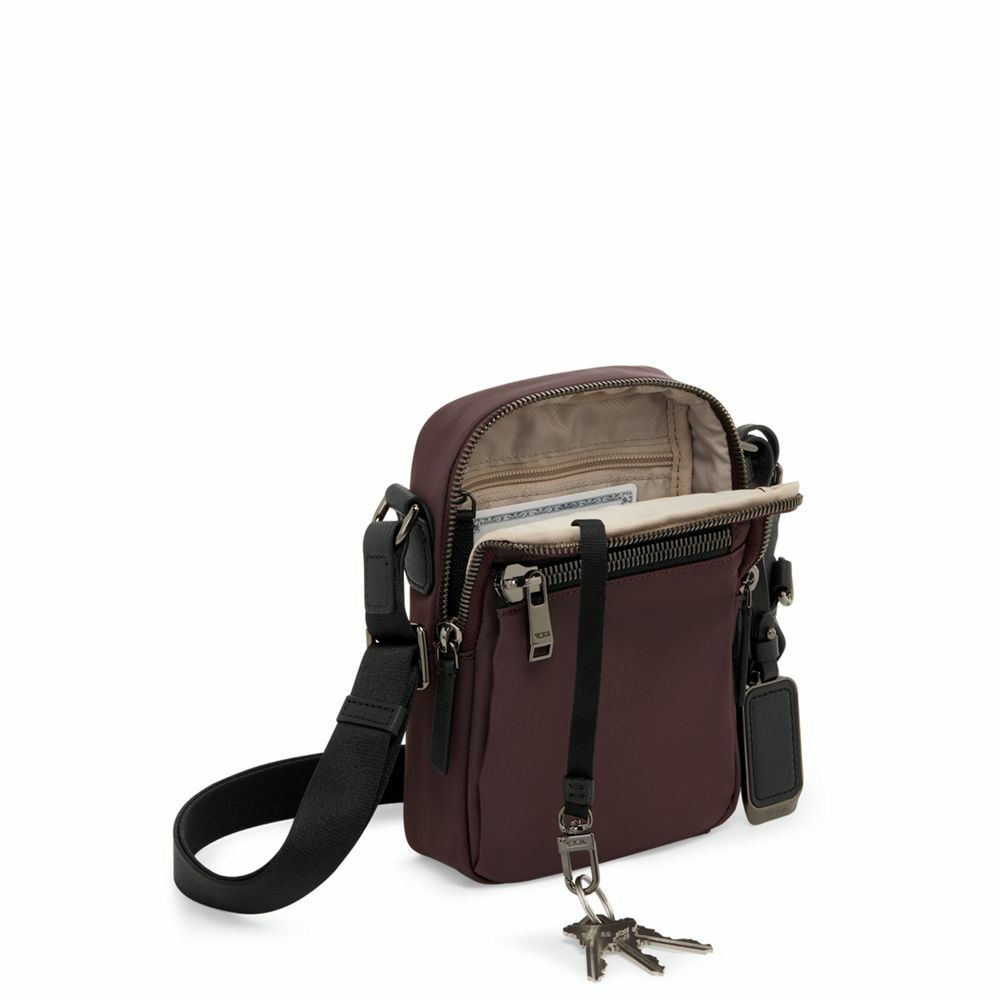 Voyageur Persia Crossbody Deep Plum