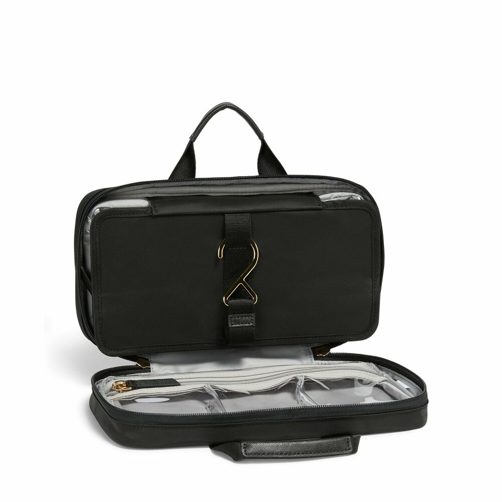 Voyageur Small Madeline Cosmetic Black/Gold