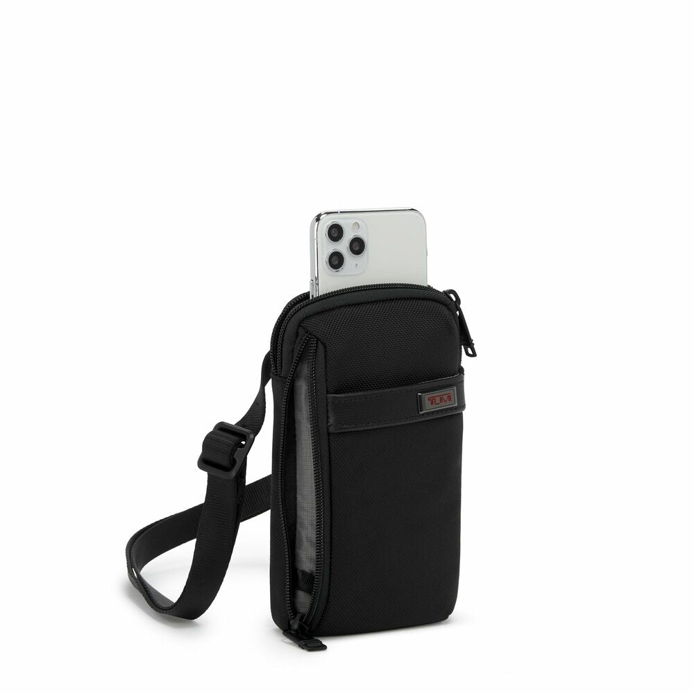 TUMI Alpha Small Crossbody Pouch Black