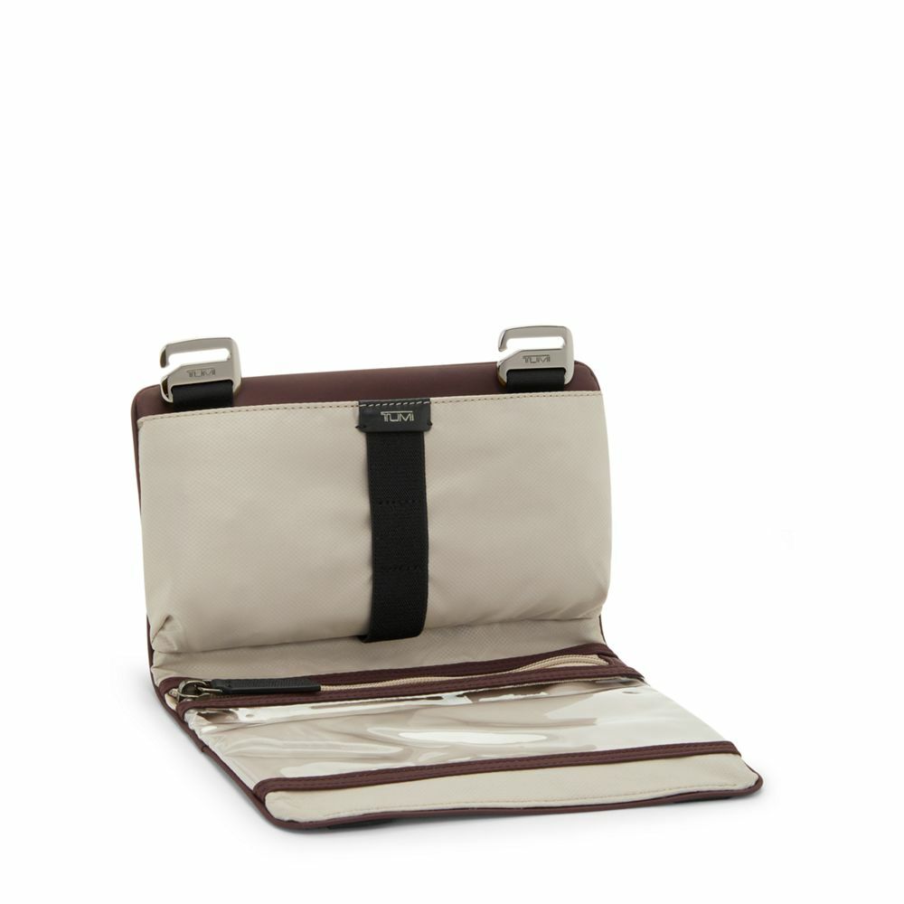 Voyageur Small Organizer Deep Plum