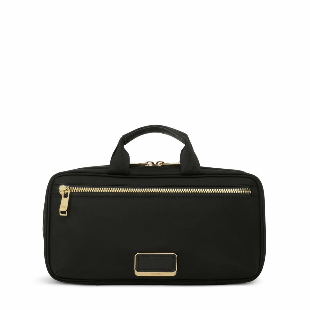 Voyageur Small Madeline Cosmetic Black/Gold