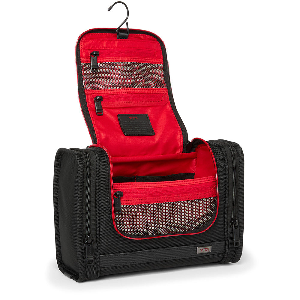 Tumi Alpha Hanging Travel Kit Black/Red